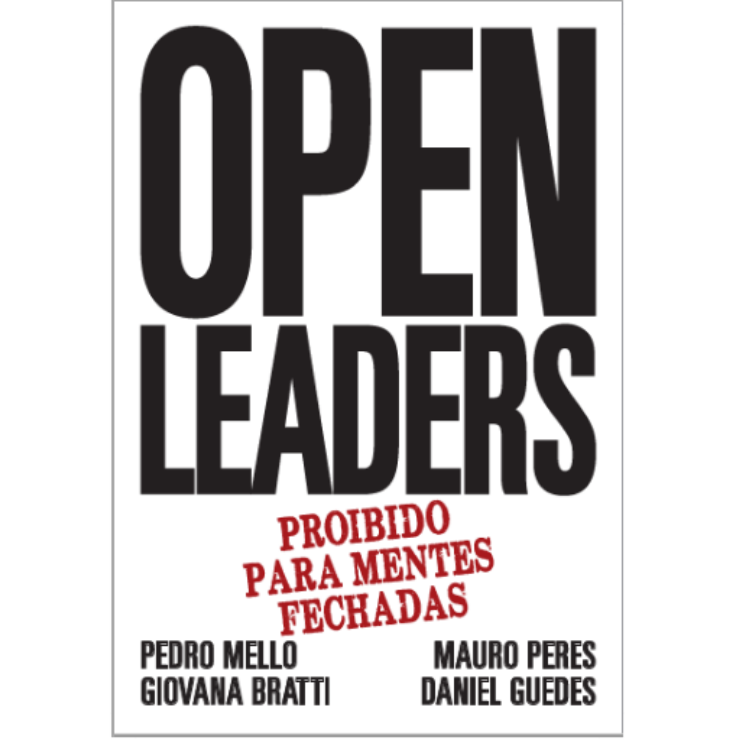Open Leaders - Daniel Guedes, Giovana Bratti, Mauro Peres, Pedro Mello Ed. Voo