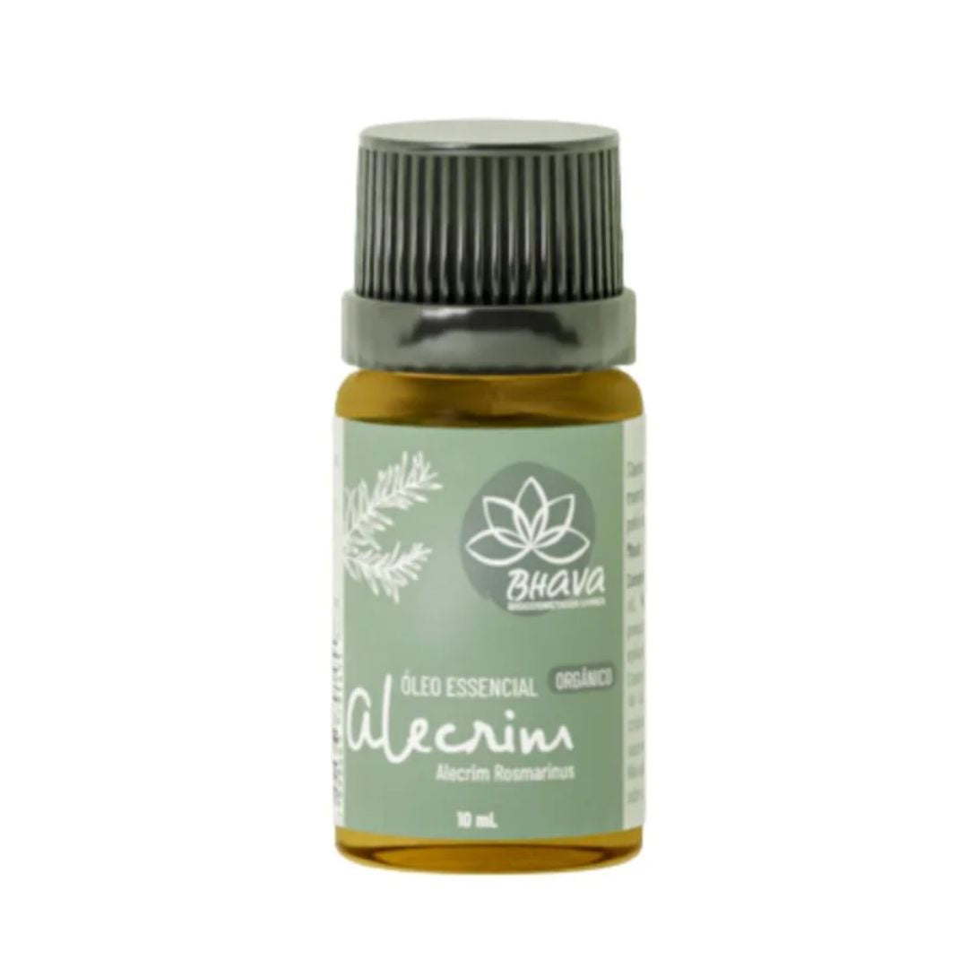 Óleo Essencial De Alecrim Orgânico 10 ml Bhava