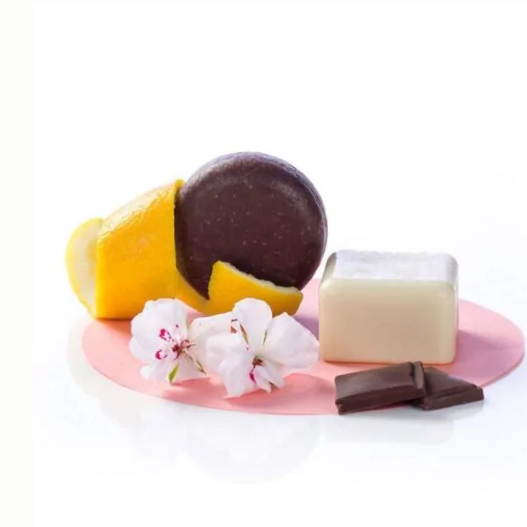 Kit de Shampoo e Condicionador Sólido Da Flor ao Fruto Beegreen