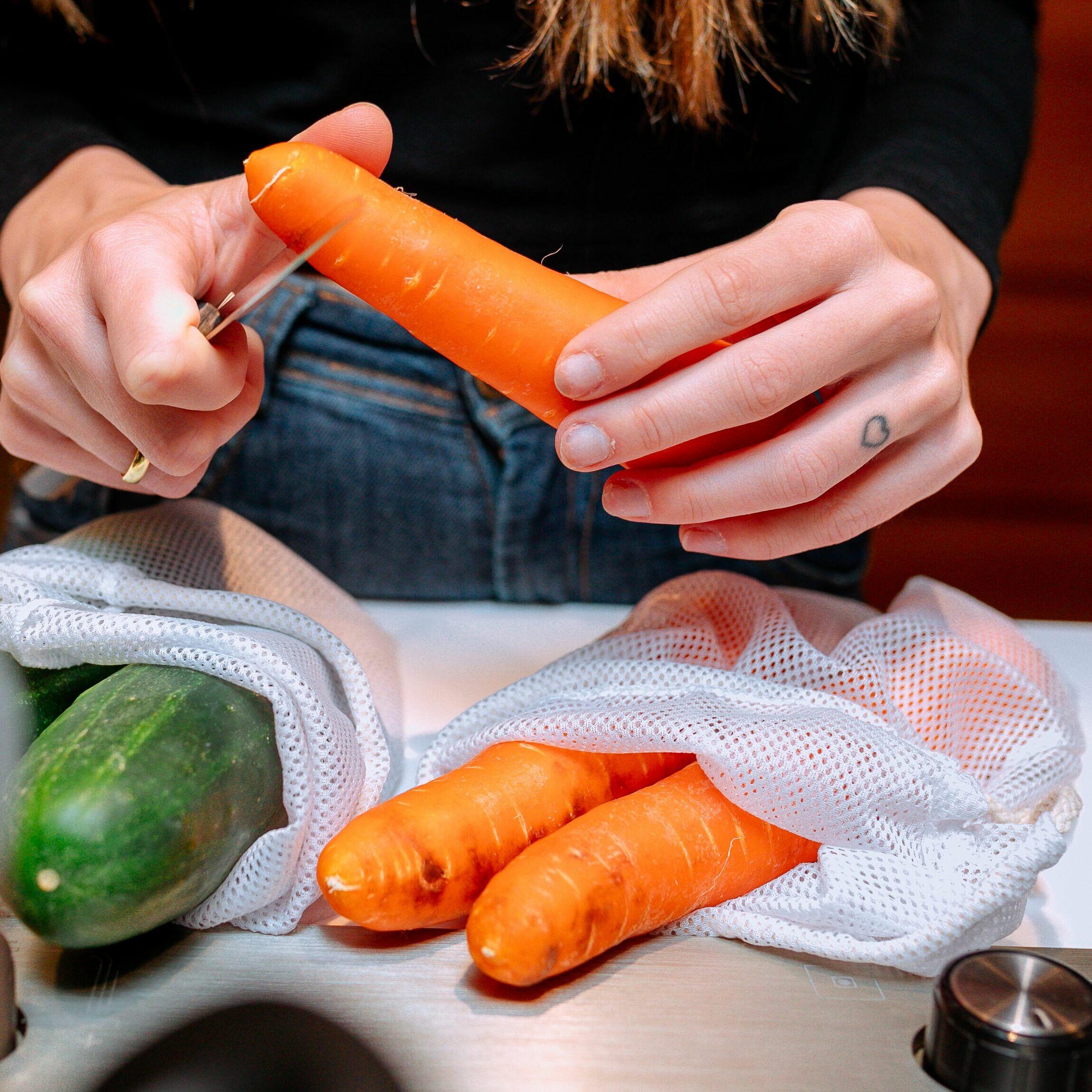 Kit Compra Sem Plástico | EcoBag + A Granel + Hortifruti - Consciência