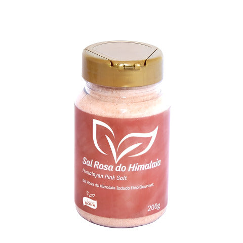 Sal Rosa do Himalaia Iodado Fino Gourmet Pote 250g Natura Bona