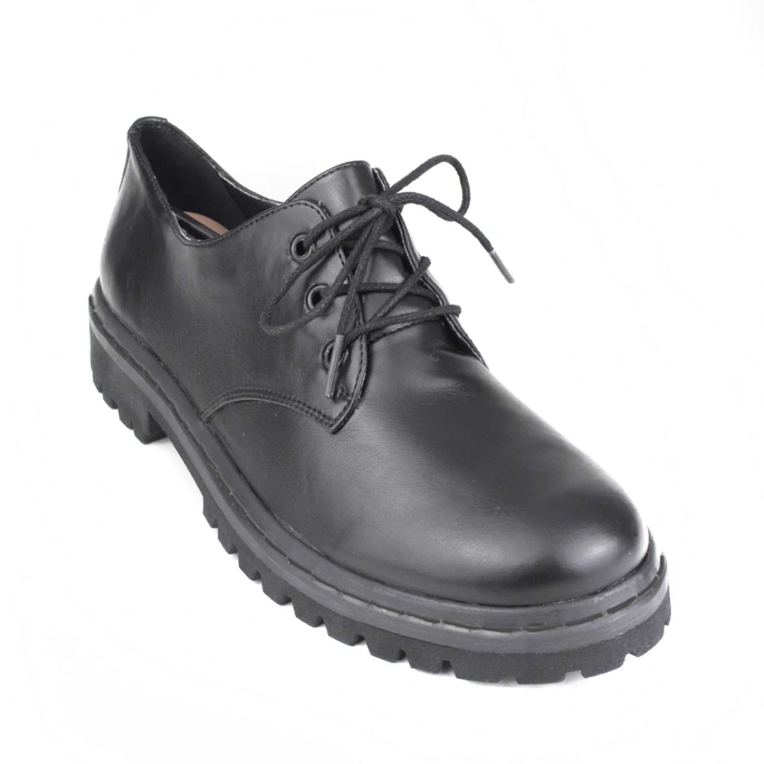 Sapato Tratorado Terra All Black Urban Flowers