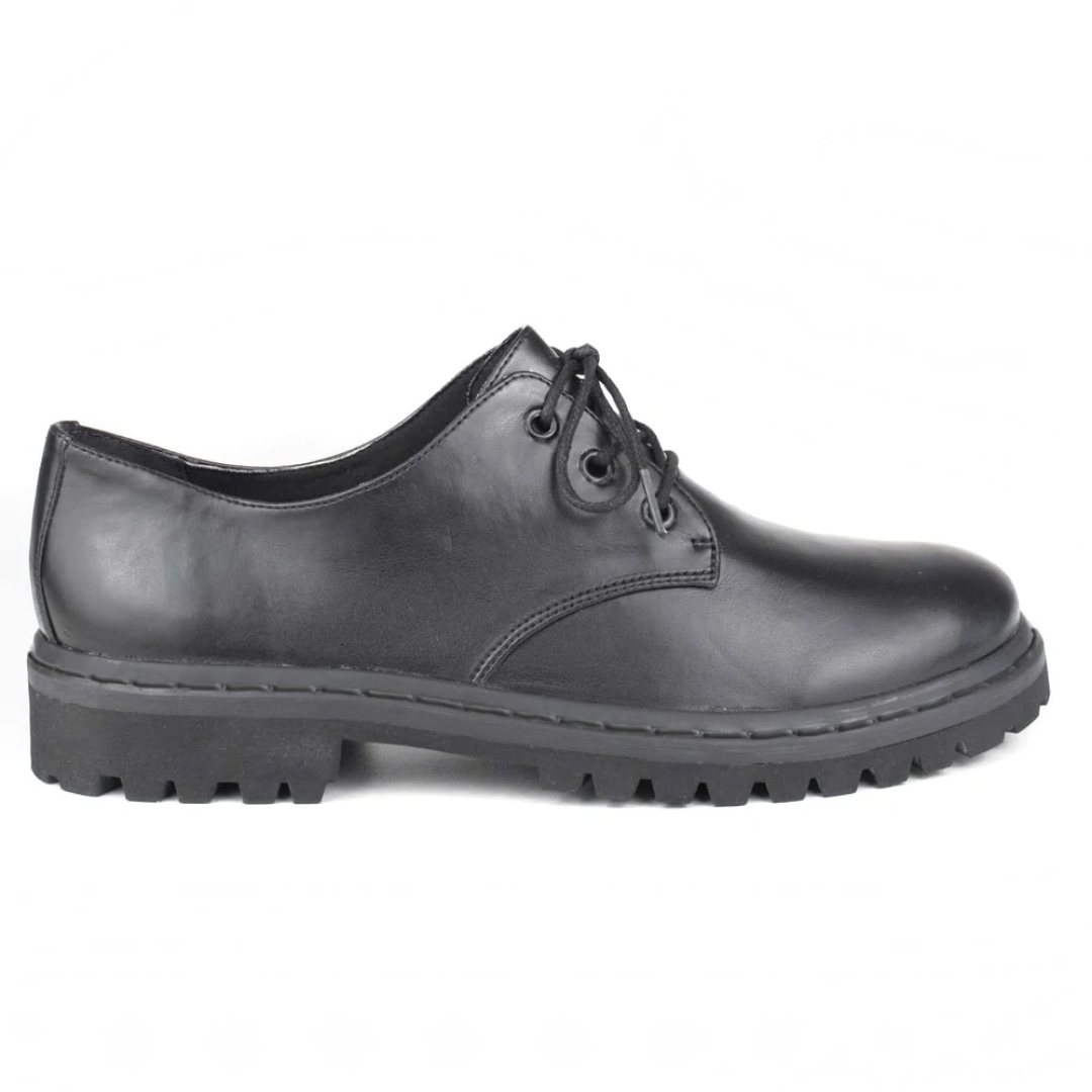 Sapato Tratorado Terra All Black Urban Flowers