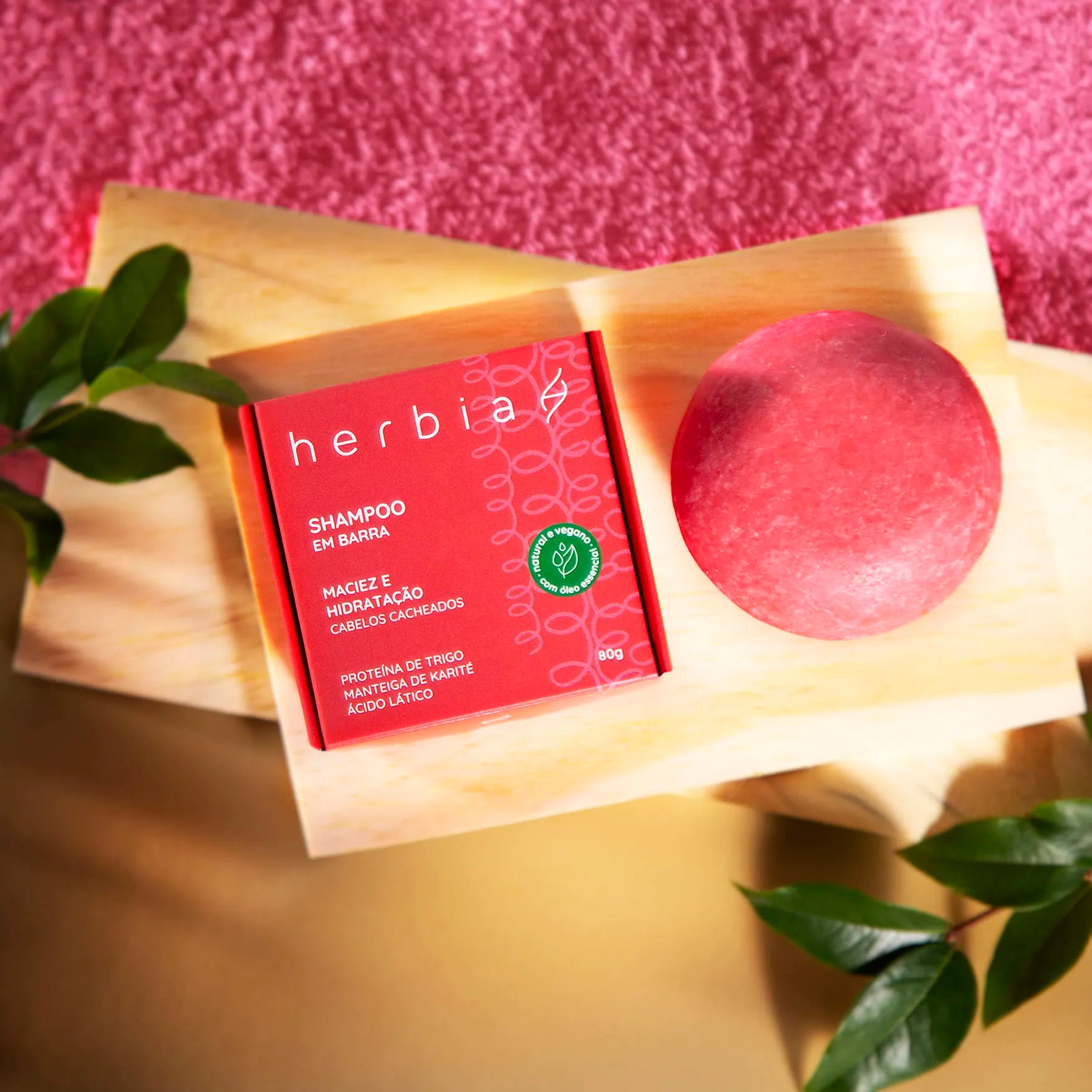 Shampoo em barra Cabelos Cacheados