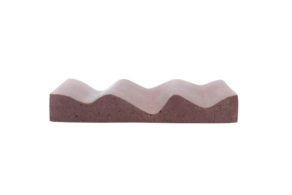 Saboneteira de Onda Rosa - Terral Natural