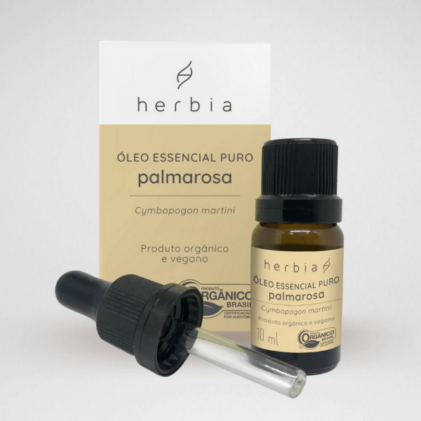 Óleo Essencial de Palmarosa 10 ml (Herbia)