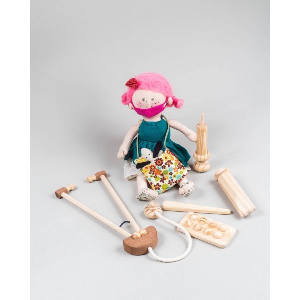Kit Profissional da Saúde: médico, enfermeiro - Olly Toys