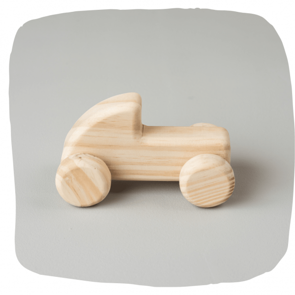 Carrinho de madeira - mod.5 Olly Toys