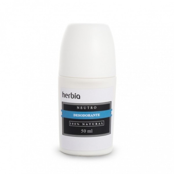 Desodorante Natural e Vegano Neutro - 50ml - Herbia
