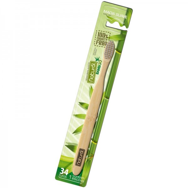 Escova dental de bambu