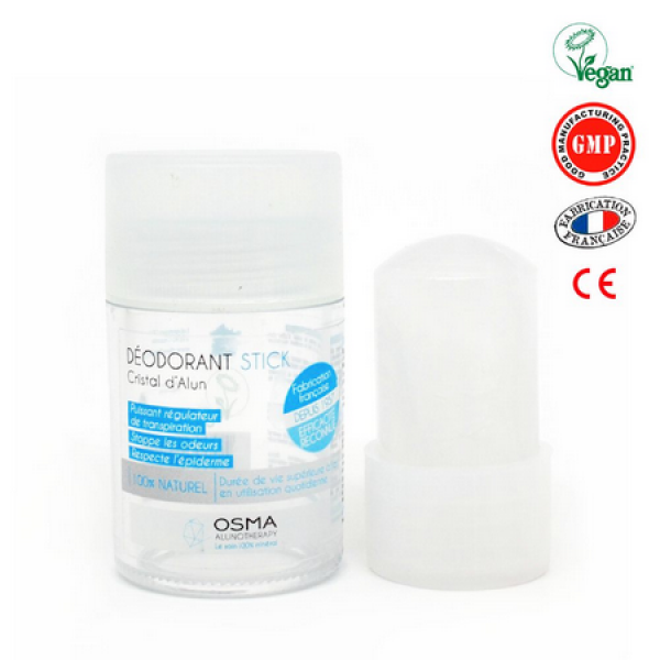 Desodorante Cristal Vegano Mineral 60g - Original Eco