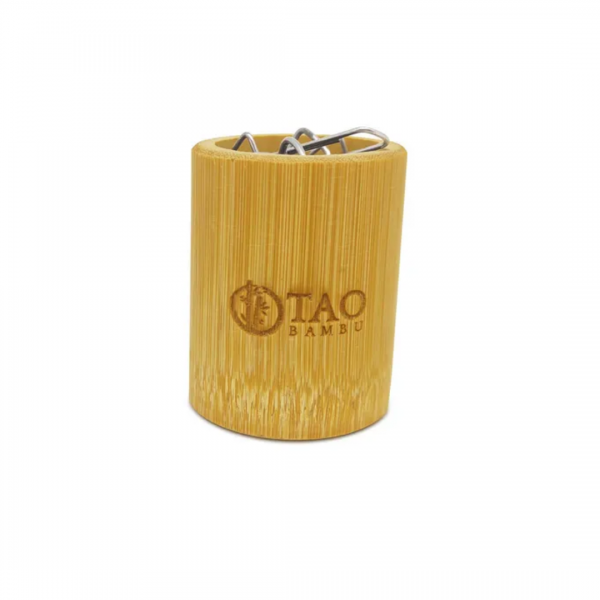  Porta clips Clássico - Tao Bambu 