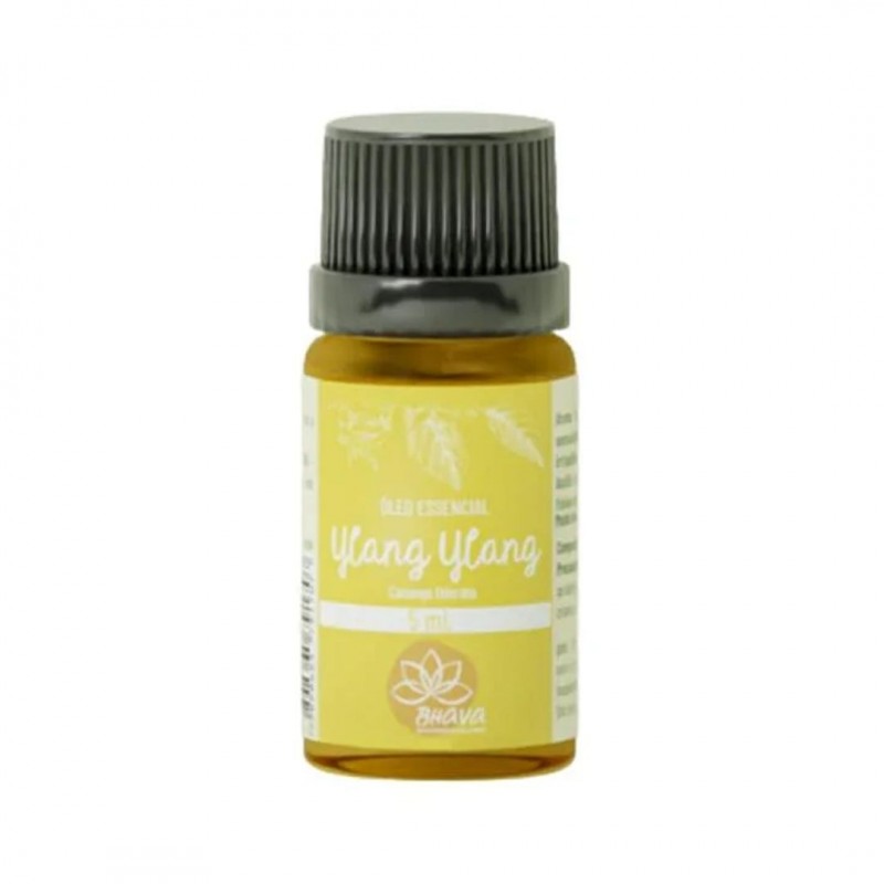 Óleo essencial de Ylang Ylang Natural 05 ml Bhava