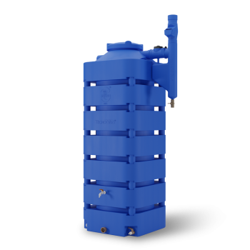 Cisterna Vertical 1050 litros com filtro Tecnotri